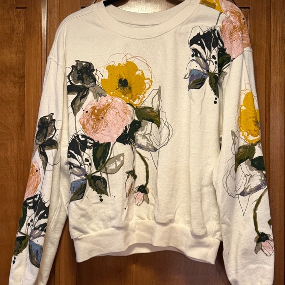 Anthropologie Niki Pilcro Bubble Sweatshirt - Picture 3 of 4